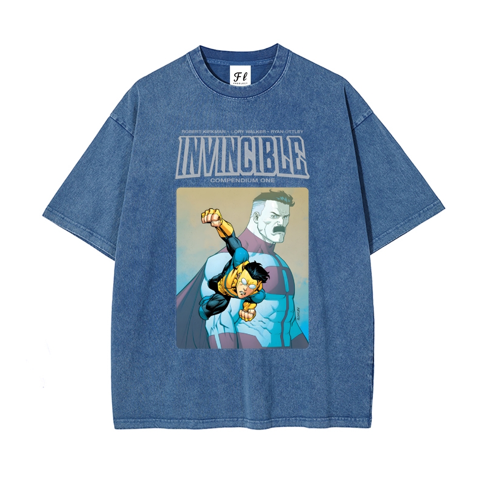 Vintage Oversized T-Shirt Invincible