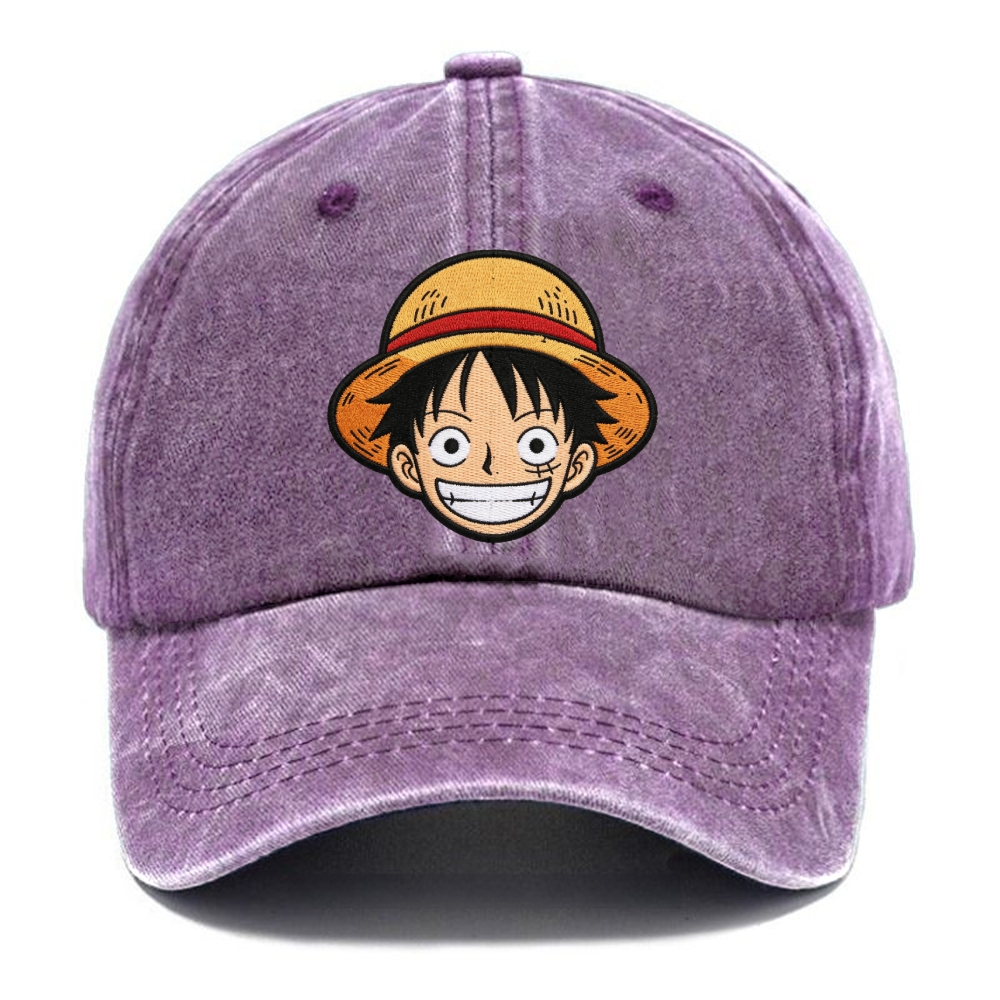 One Piece Embroidery Baseball cap