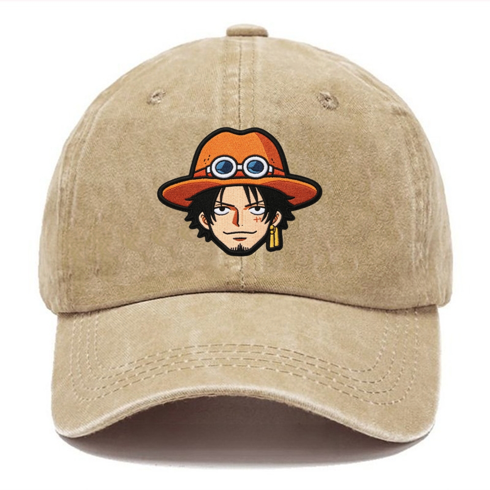 One Piece Embroidery Baseball cap