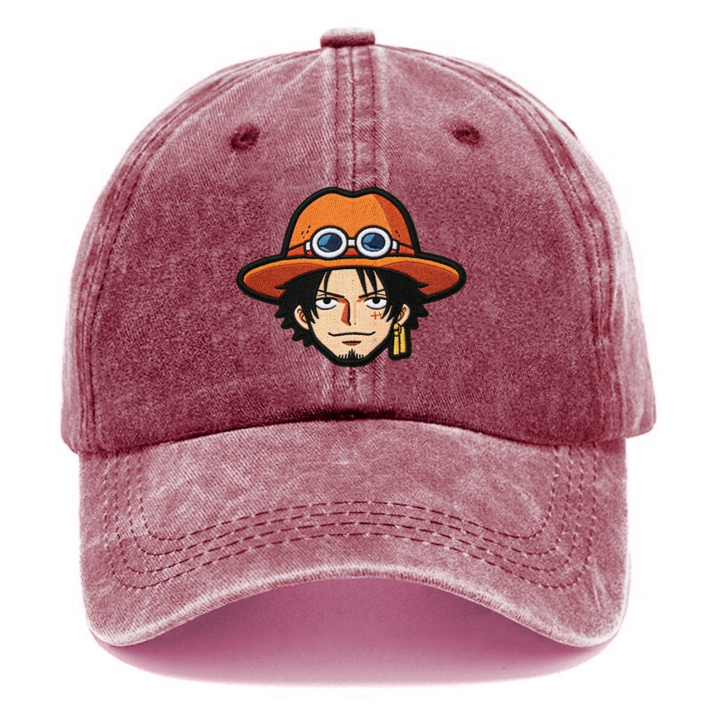 One Piece Embroidery Baseball cap