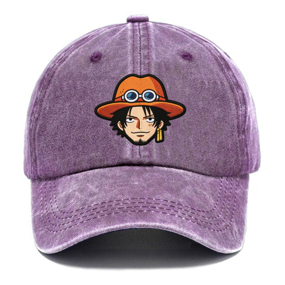 One Piece Embroidery Baseball cap