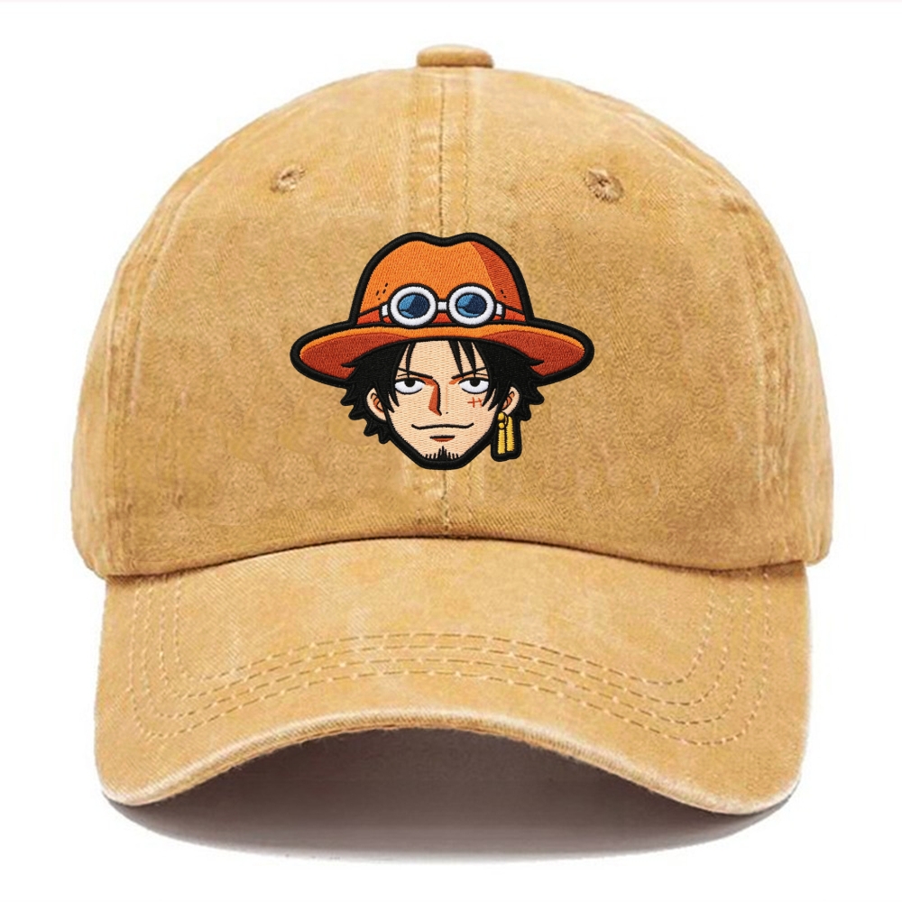 One Piece Embroidery Baseball cap