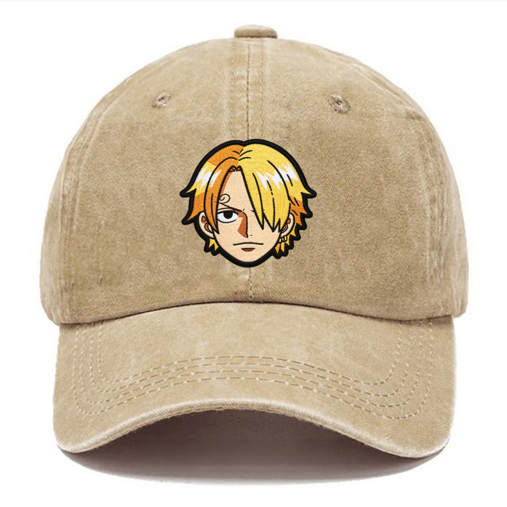 One Piece Embroidery Baseball cap
