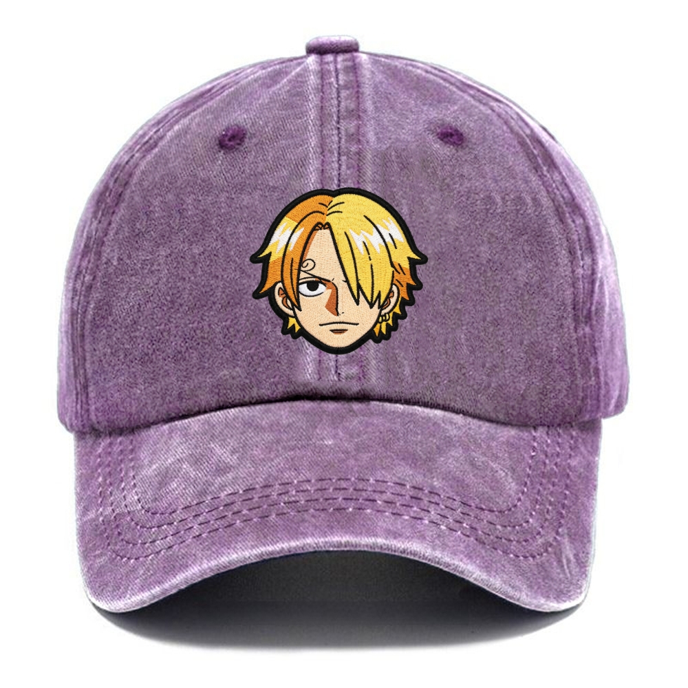 One Piece Embroidery Baseball cap