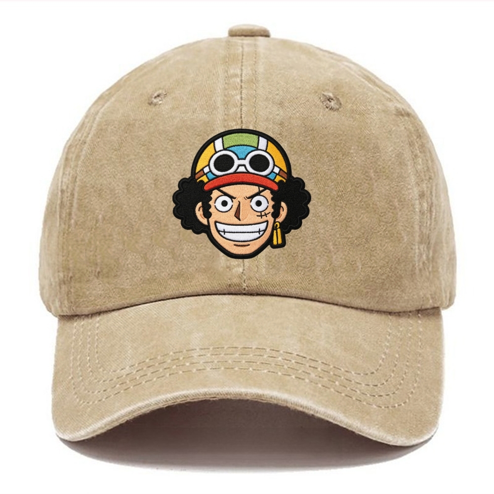 One Piece Embroidery Baseball cap