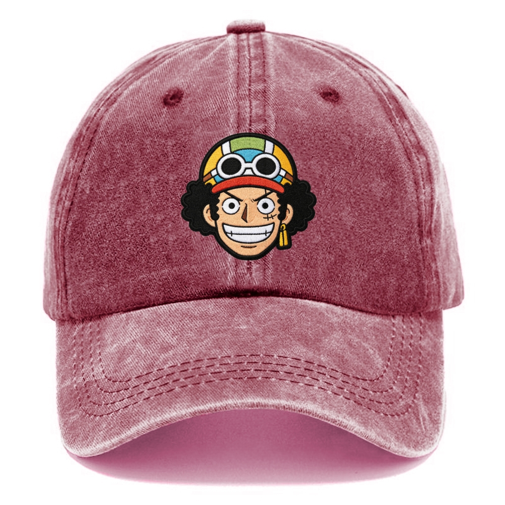 One Piece Embroidery Baseball cap