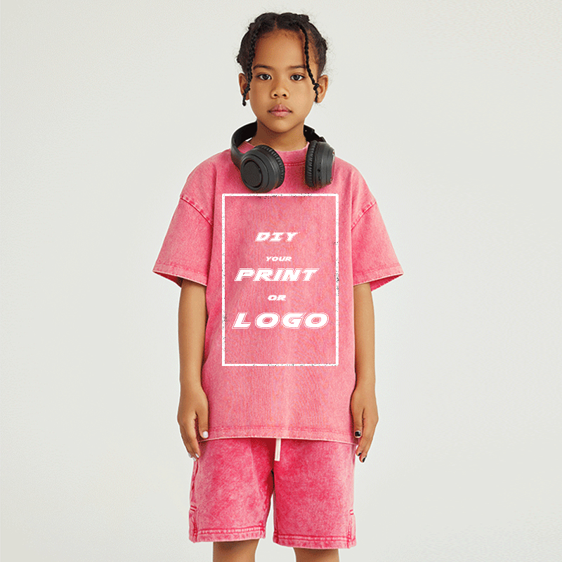 Kids Washed T Shirt