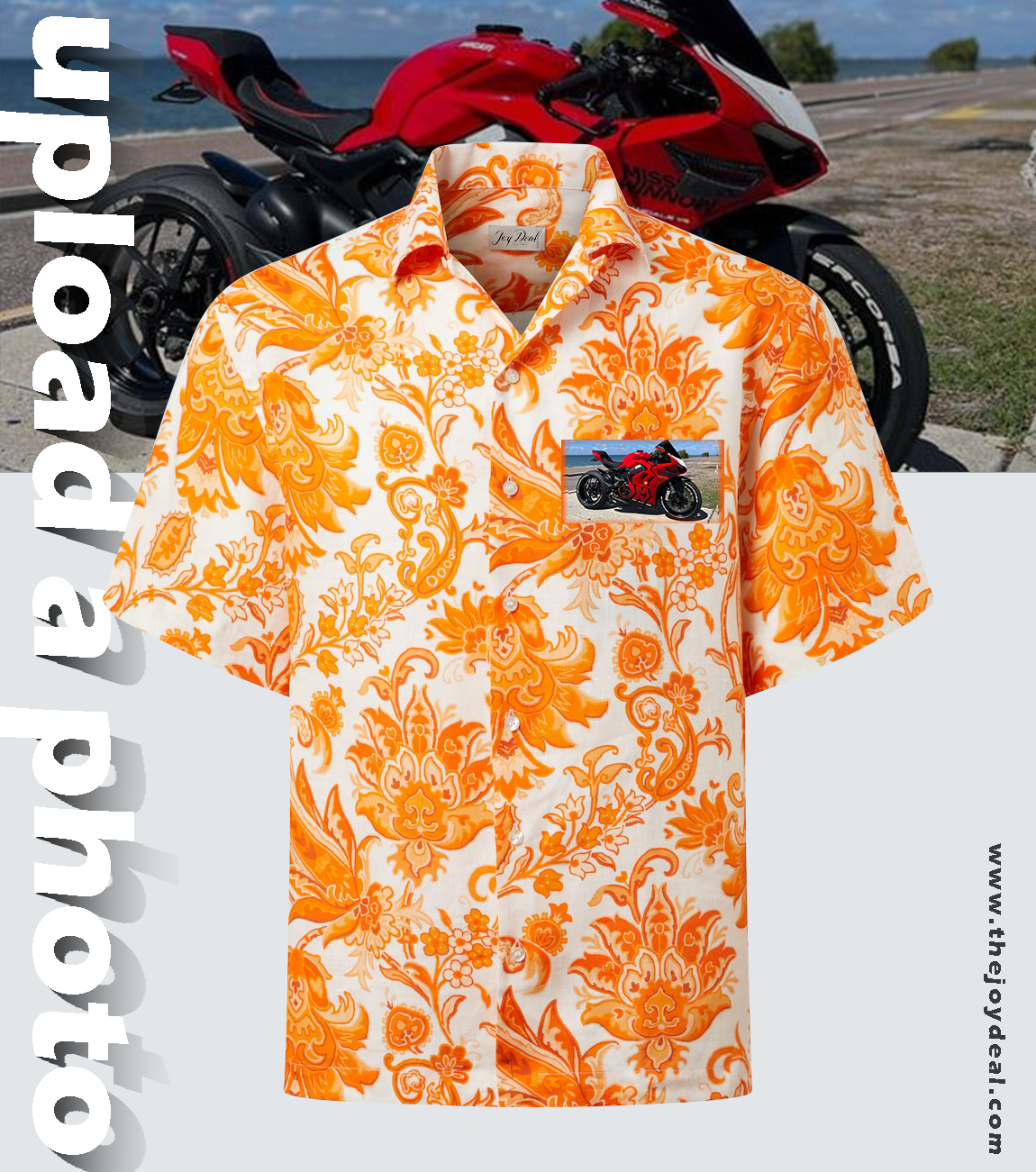 Custom Prints/Embroidery Of Vehicles, Unique Personalized Customization, Pure Cotton Customized Shirts