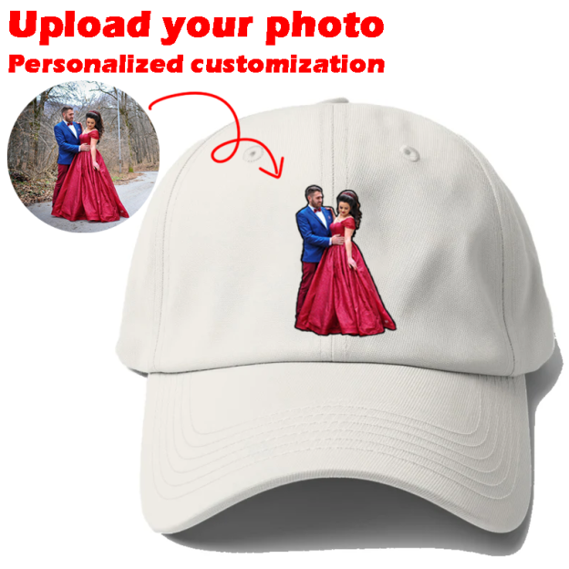 Custom Prints/Embroidery with Your Photos Custom/Dog Photo– Personalized Gifts Luxury Cap Hat