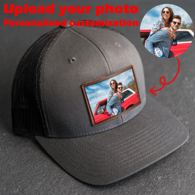 Custom Prints/Embroidery with Your Photos Custom/Dog Photo– Personalized Gifts Luxury Cap Hat
