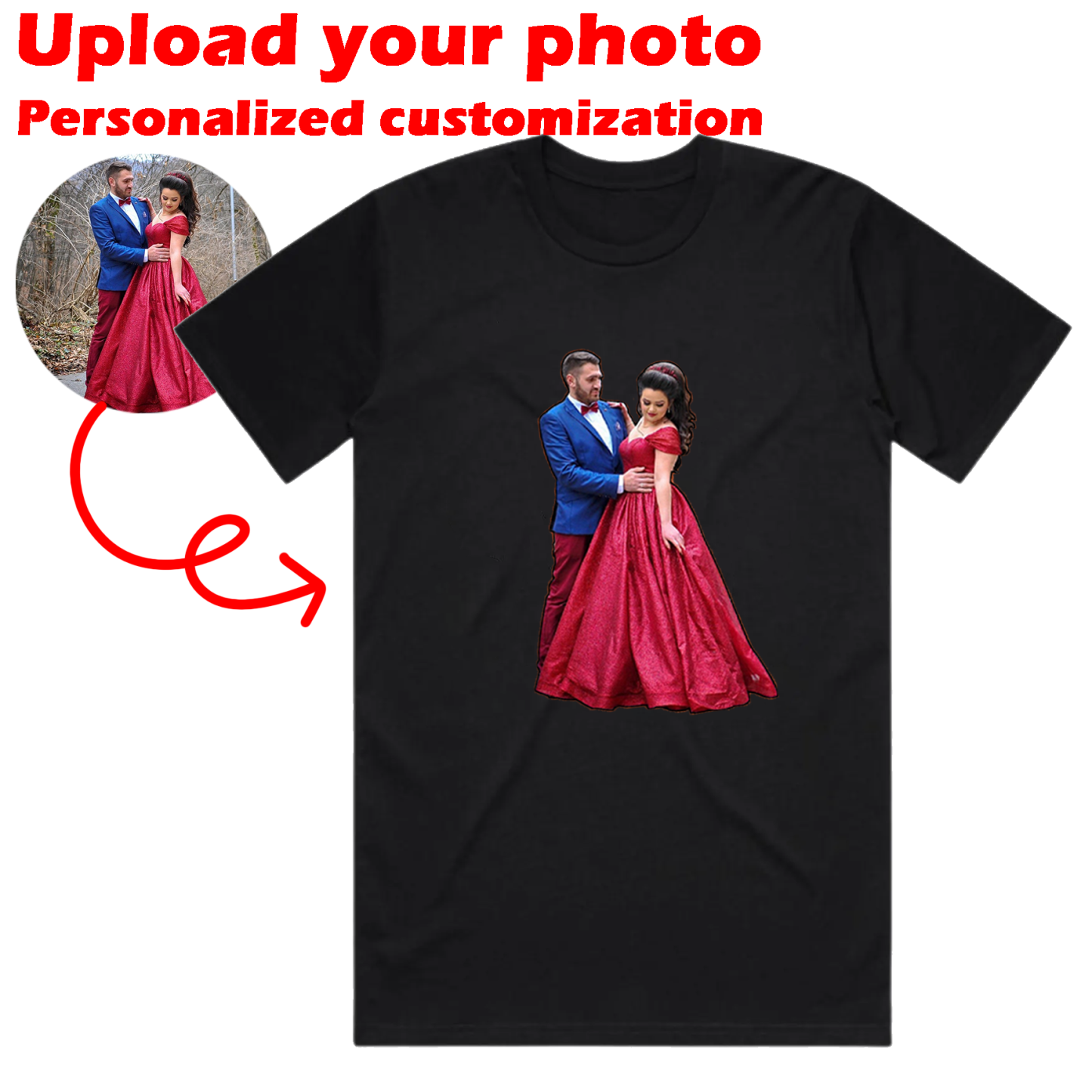 Custom Embroidered Premium T-Shirt