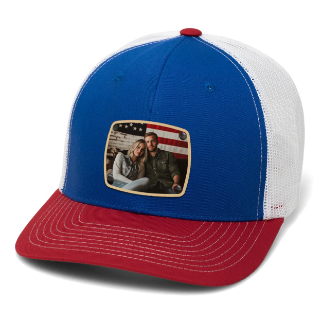 Custom Prints/Embroidery with Your Photos Custom/Dog Photo– Personalized Gifts Luxury Cap Hat