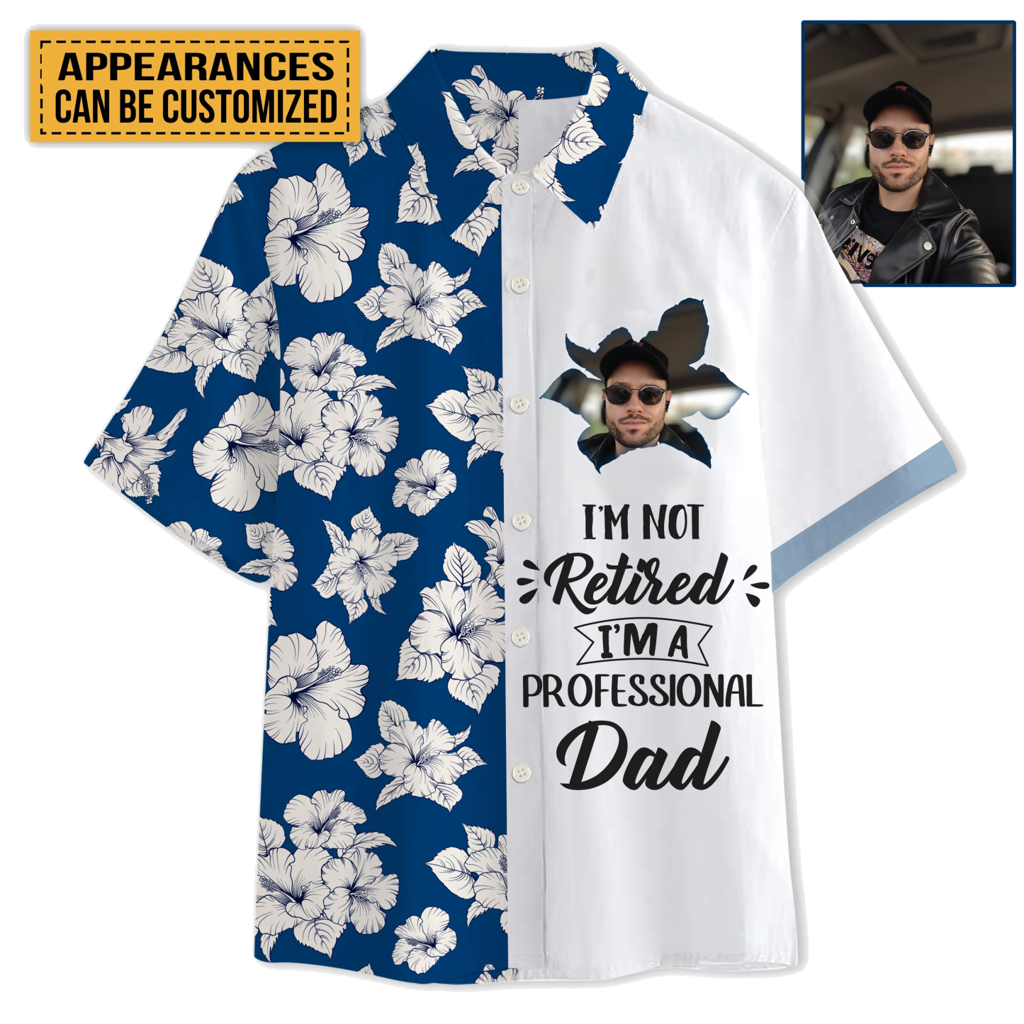 Customized Gift - Personalized Customized Hawaiian shirt