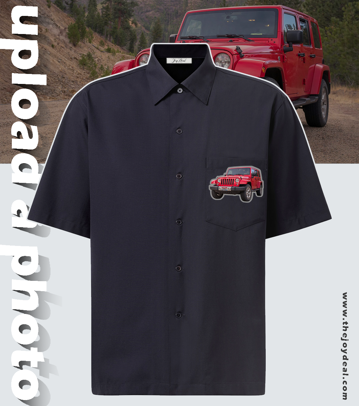 Custom Prints/Embroidery Of Vehicles, Unique Personalized Customization, Pure Cotton Customized Shirts