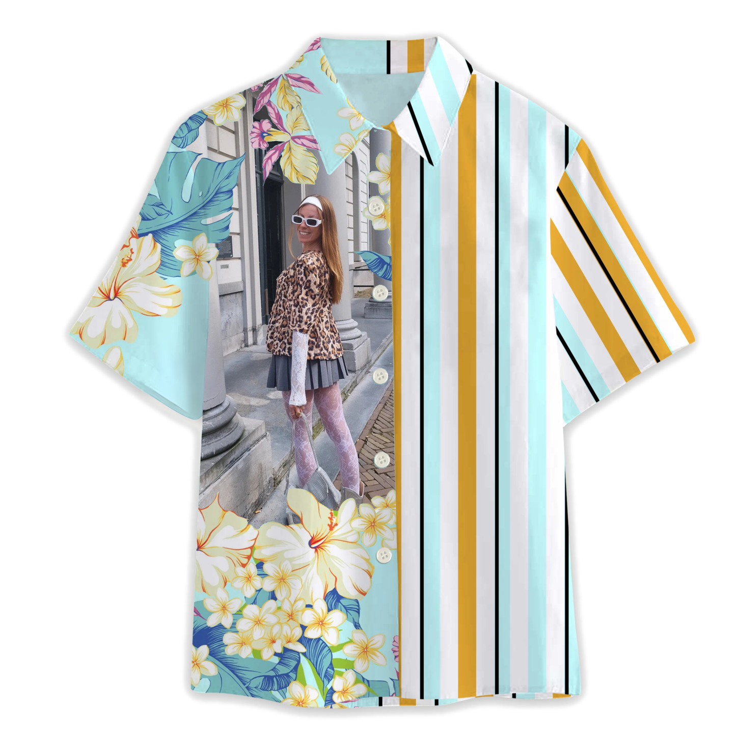 Customized Gift - Personalized Customized Hawaiian shirt