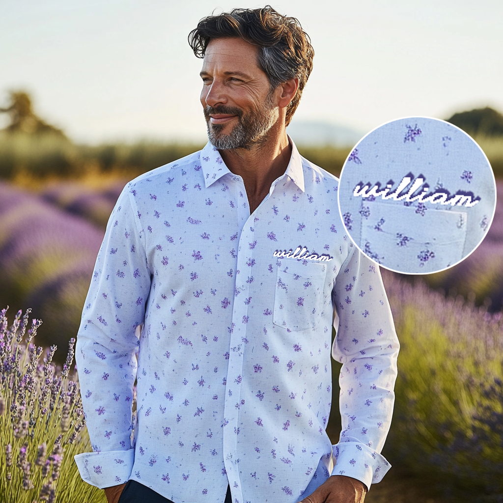 Custom Prints/Embroidery Travel business casual Shirt