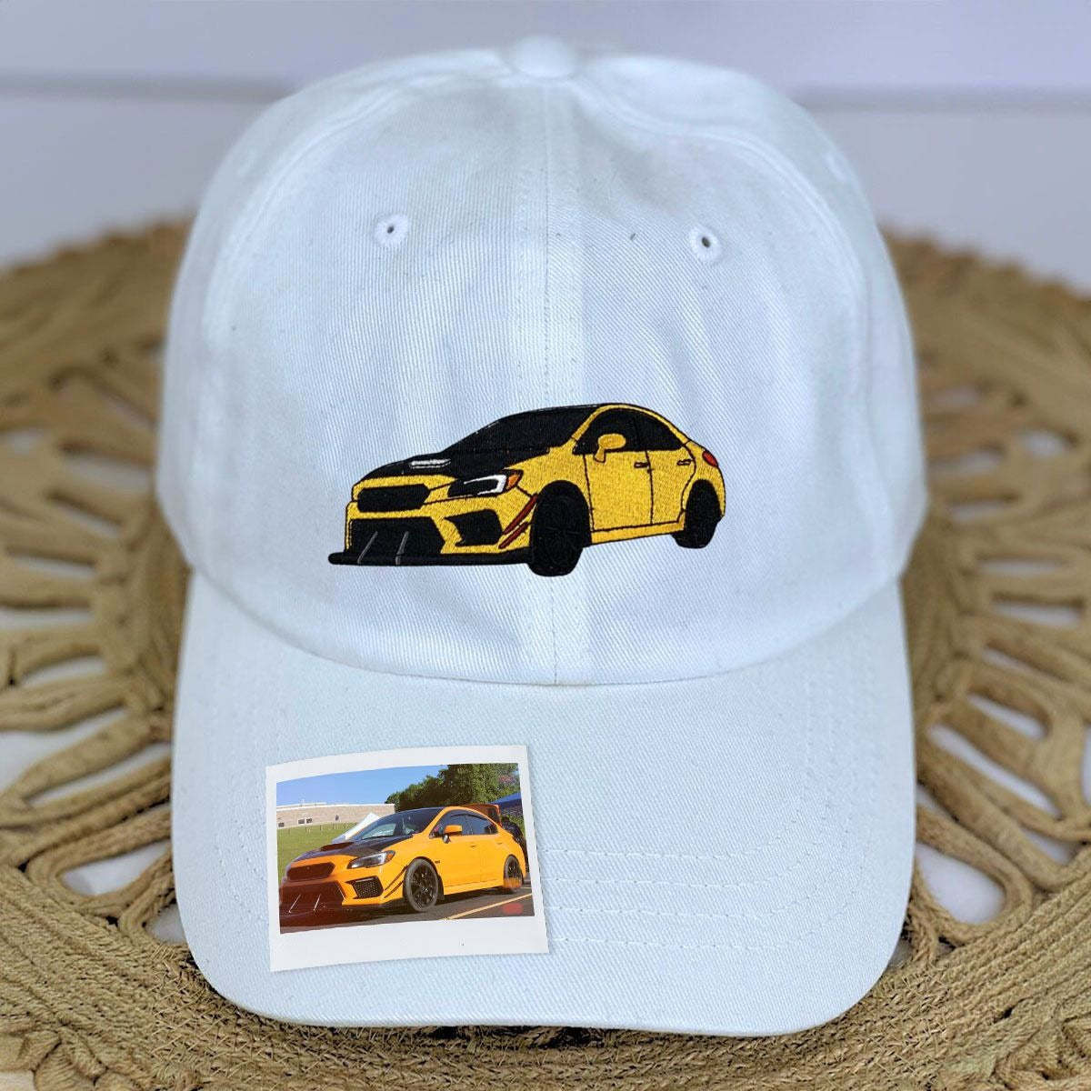 Custom Prints/Embroidery Car Hat – Personalized Unique Car Guy Gifts leisure vacation Cap Hat