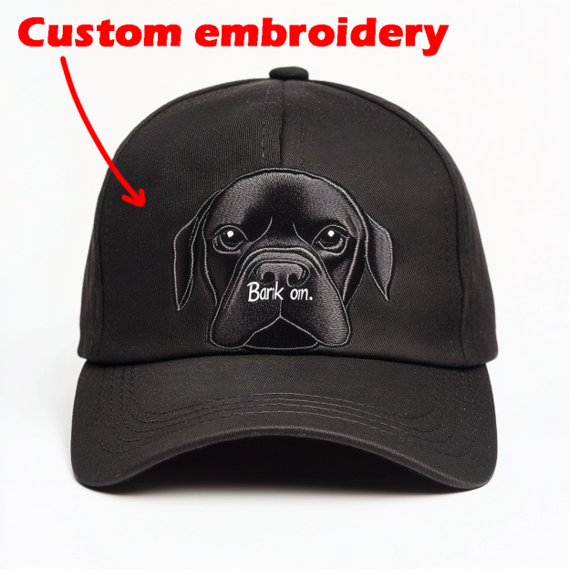 Custom Prints/Embroidery with Your Photos Custom Dog Photo– Personalized Gifts Baseball Cap