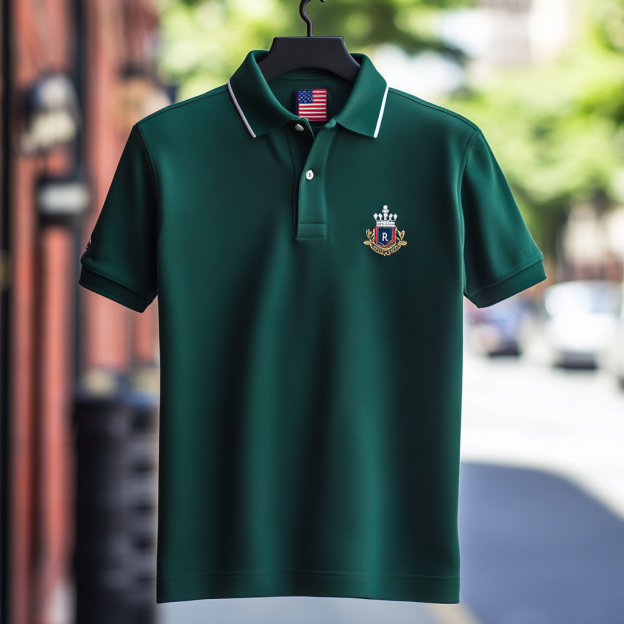 Custom Personalized Luxe Exclusive Design Embroidery & Print Business Casual Vacation Short-Sleeved Polo Shirt