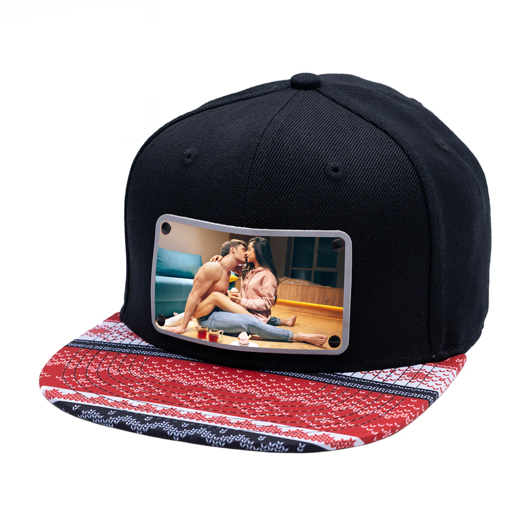 Custom Prints/Embroidery with Your Photos Custom/Dog Photo– Personalized Gifts Luxury Cap Hat