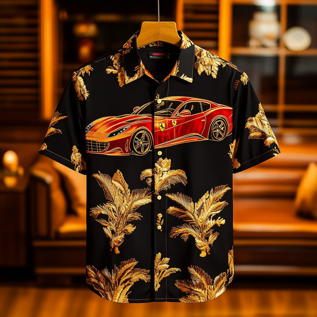 2025 Unique Design The Best Gift Customized Car Embroidered Shirt