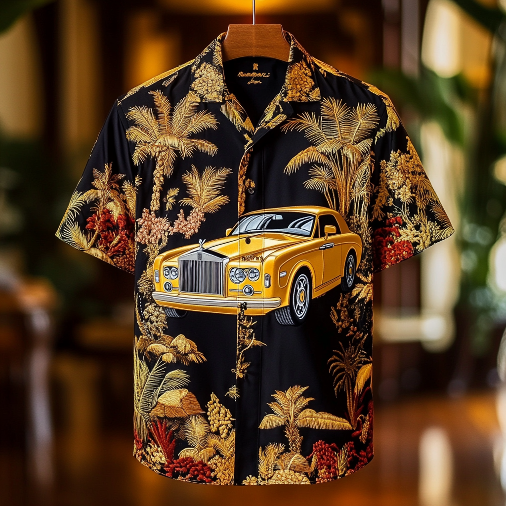 2025 Unique Design The Best Gift Customized Car Embroidered Shirt