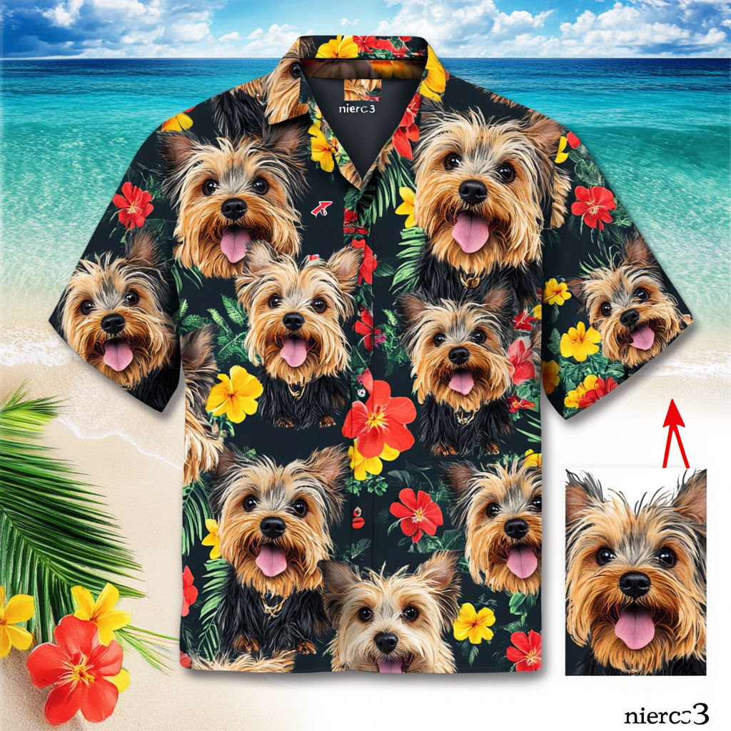 Customized Gift - Personalized Customized Hawaiian shirt