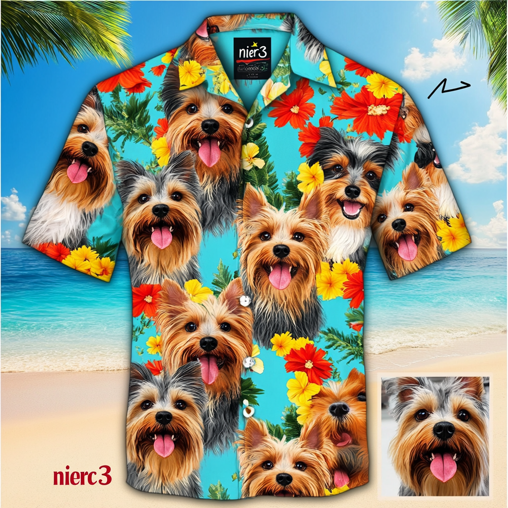 Customized Gift - Personalized Customized Hawaiian shirt