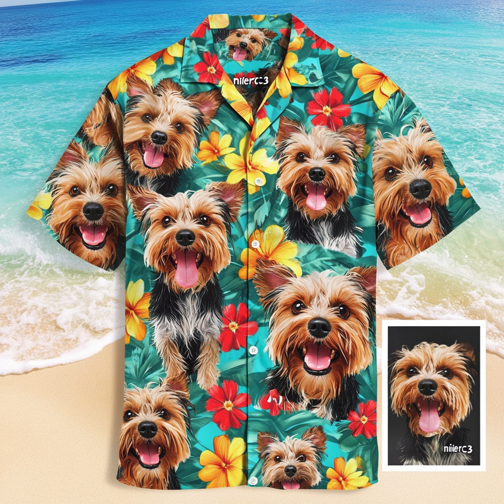 Customized Gift - Personalized Customized Hawaiian shirt