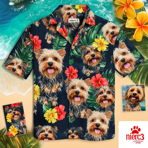 Customized Gift - Personalized Customized Hawaiian shirt