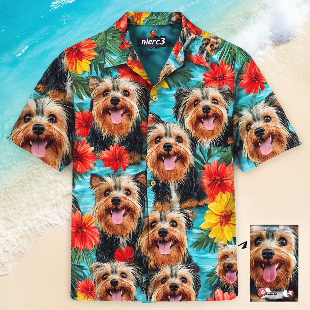 Customized Gift - Personalized Customized Hawaiian shirt