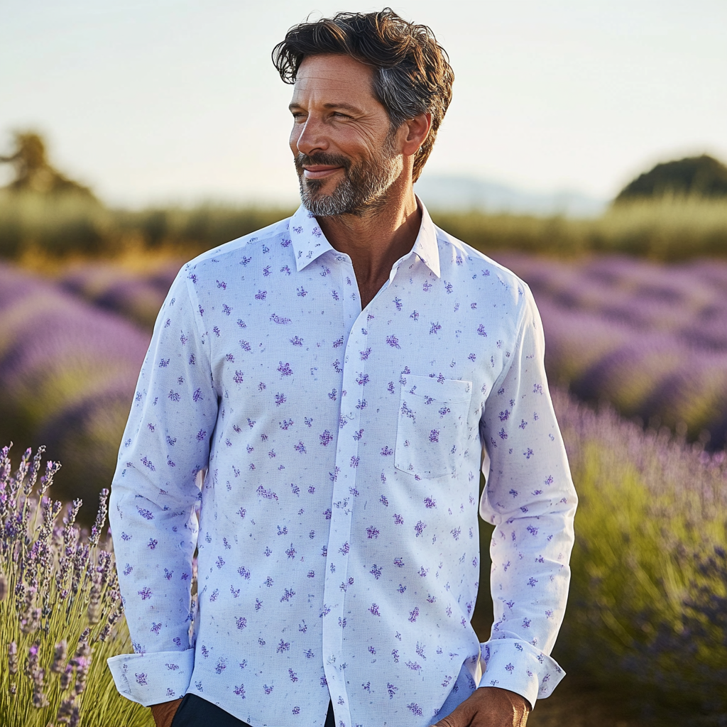 Custom Prints/Embroidery Travel business casual Shirt