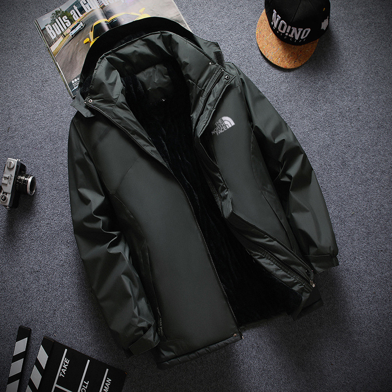 Wool waterproof breathable thick jacket