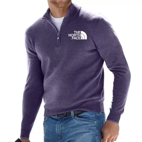 2024 Men's Basic Zipped Sweater