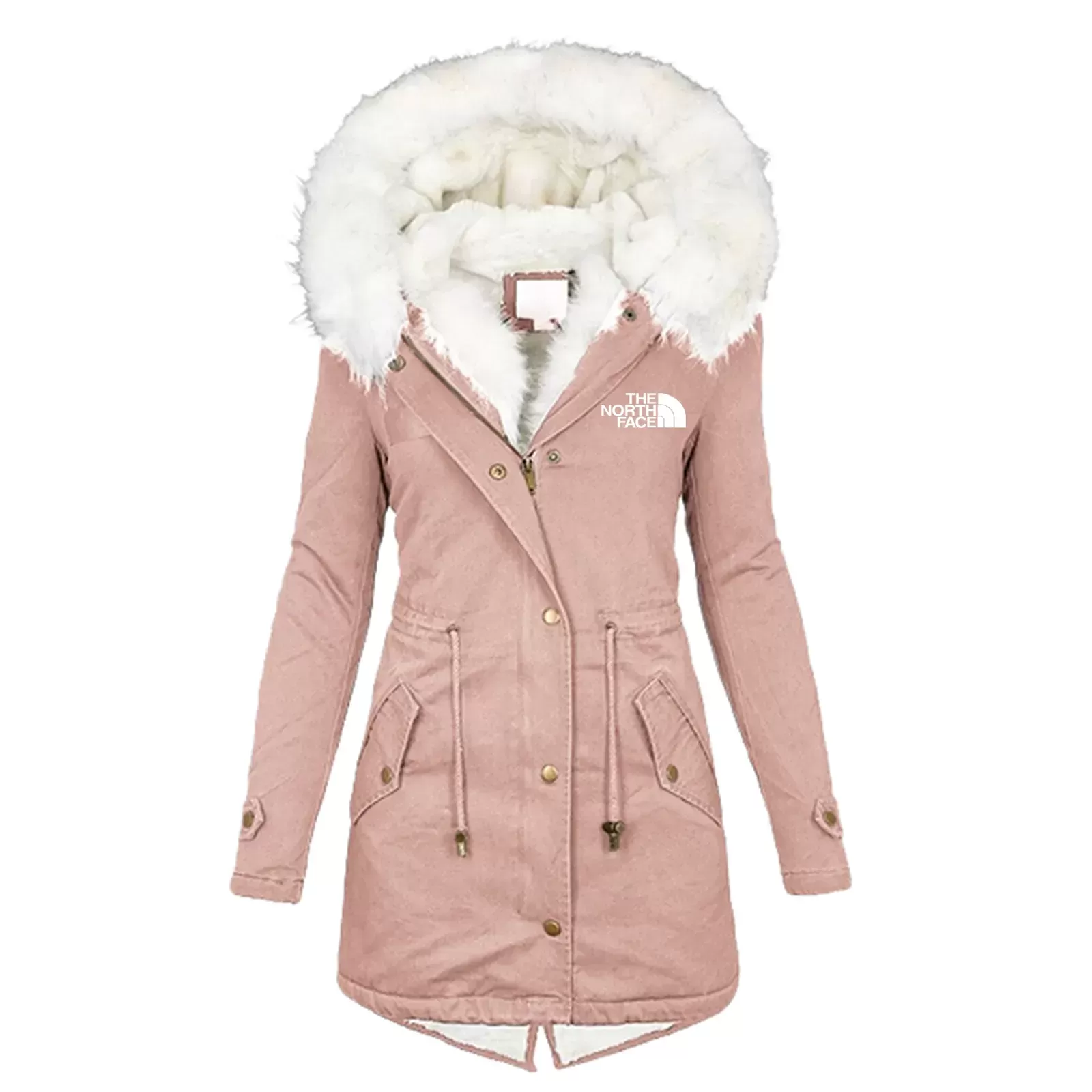 2024 Women's Winter Long Hooded Jacket