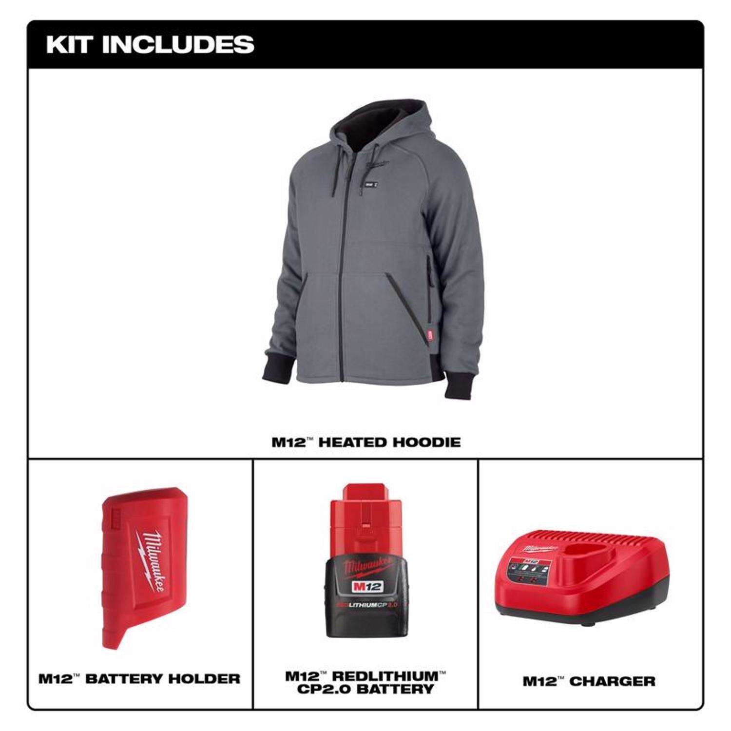 e??��M12 Heated Jacket Only-Black