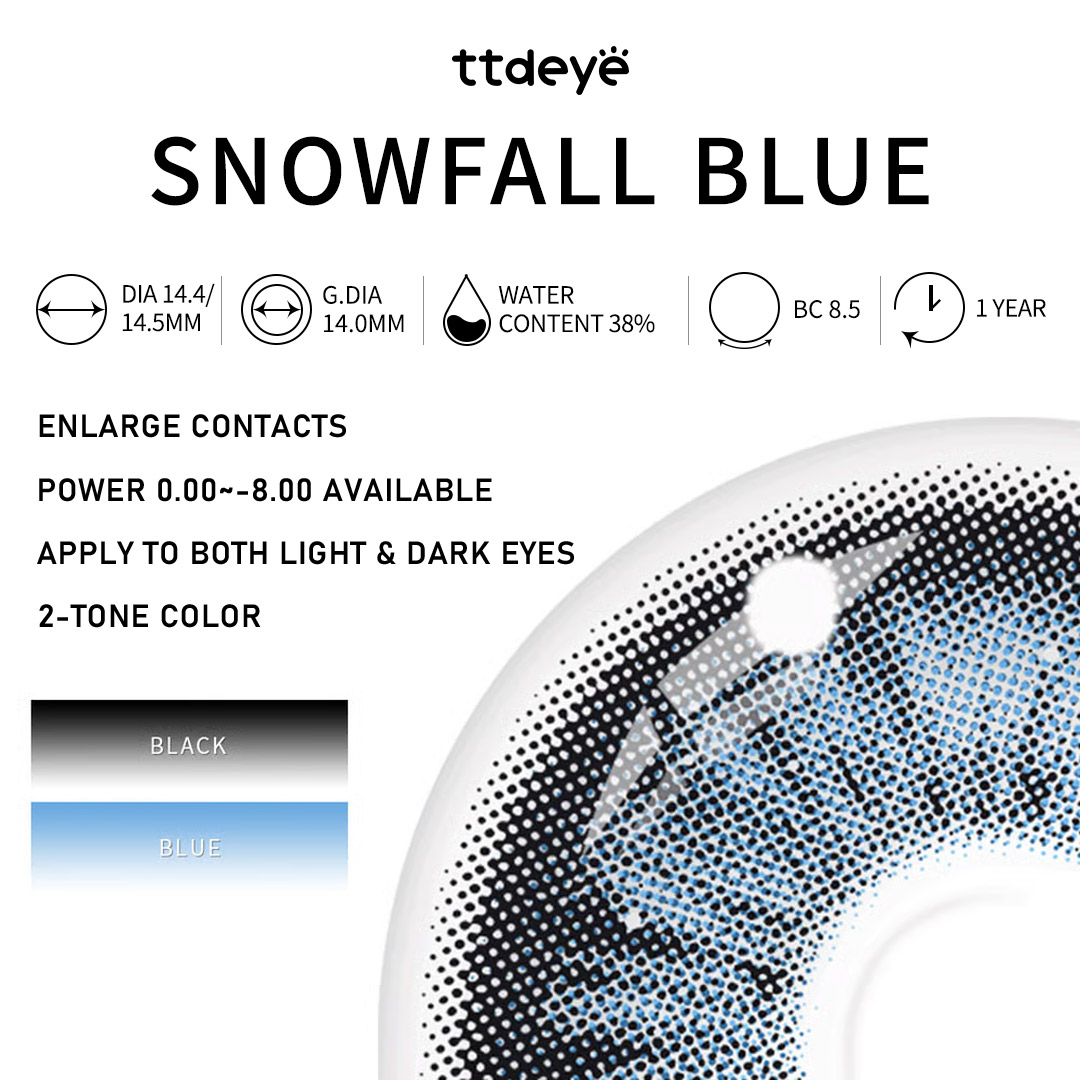 TTDeye Snowfall Blue | 1 Year