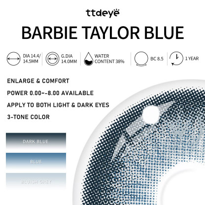 TTDeye Barbie Taylor Blue | 1 Year