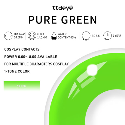 TTDeye Pure Green | 1 Year