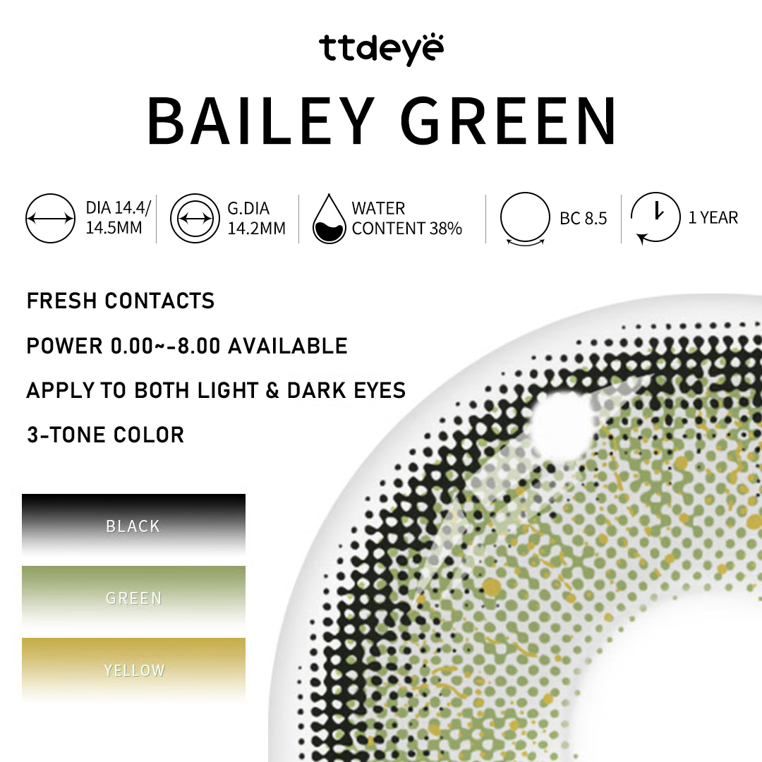 TTDeye Bailey Green | 1 Year