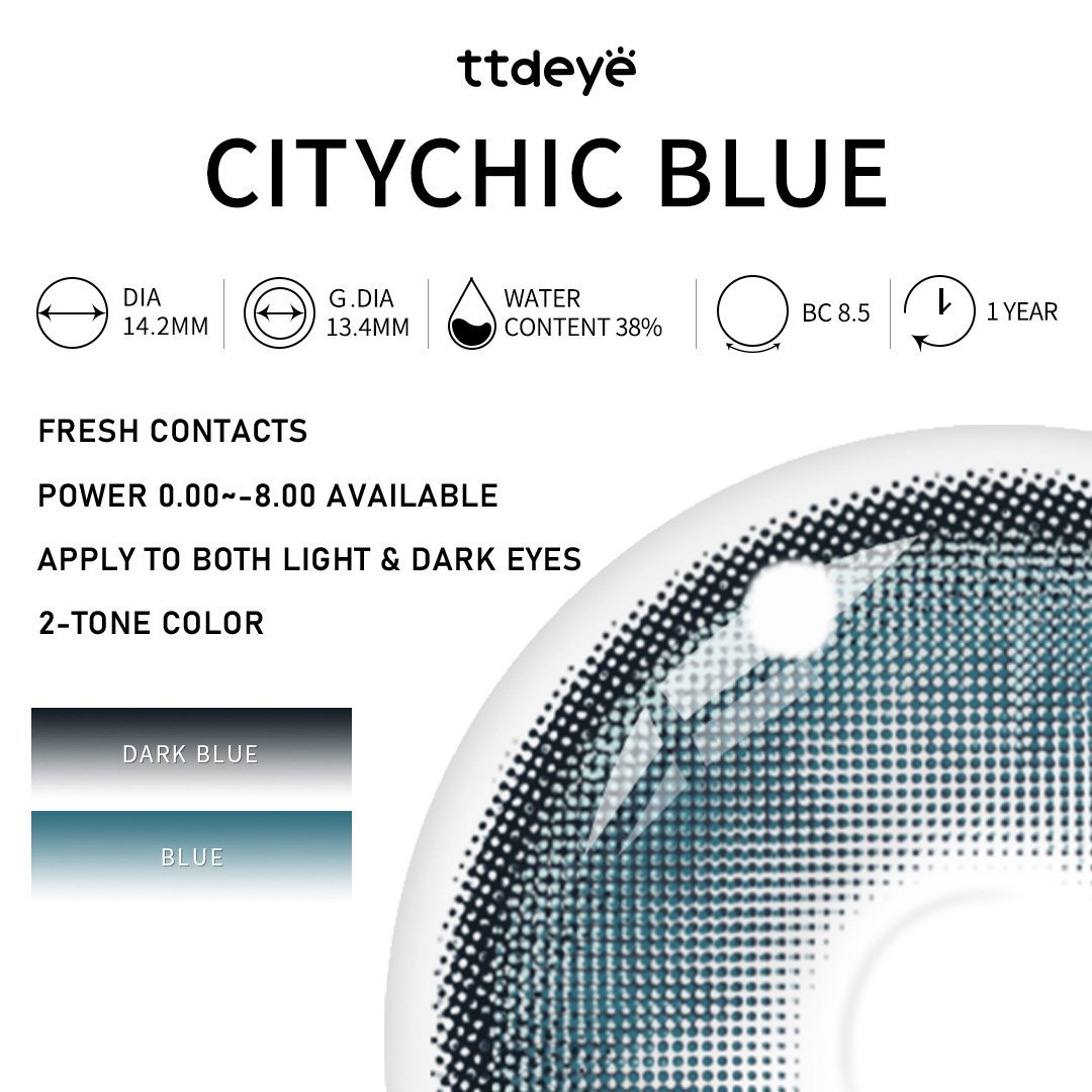TTDeye CityChic Blue | 1 Year