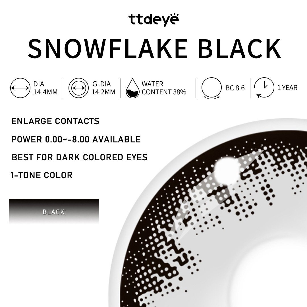 TTDeye Snowflake Black | 1 Year