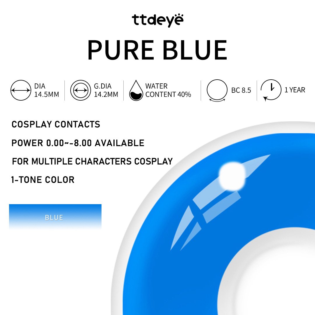 TTDeye Pure Blue | 1 Year