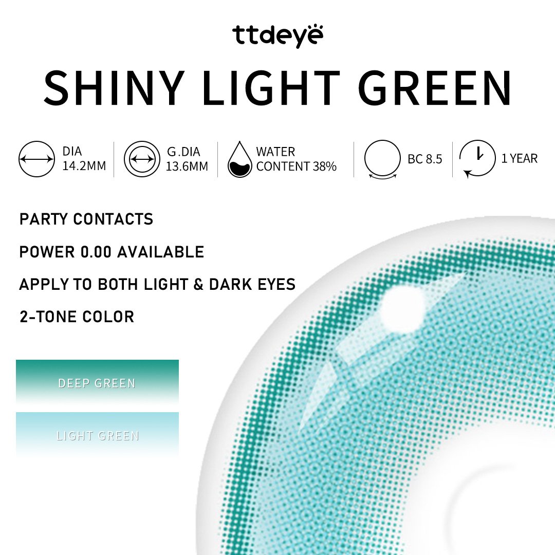 TTDeye Shiny Light Green | 1 Year