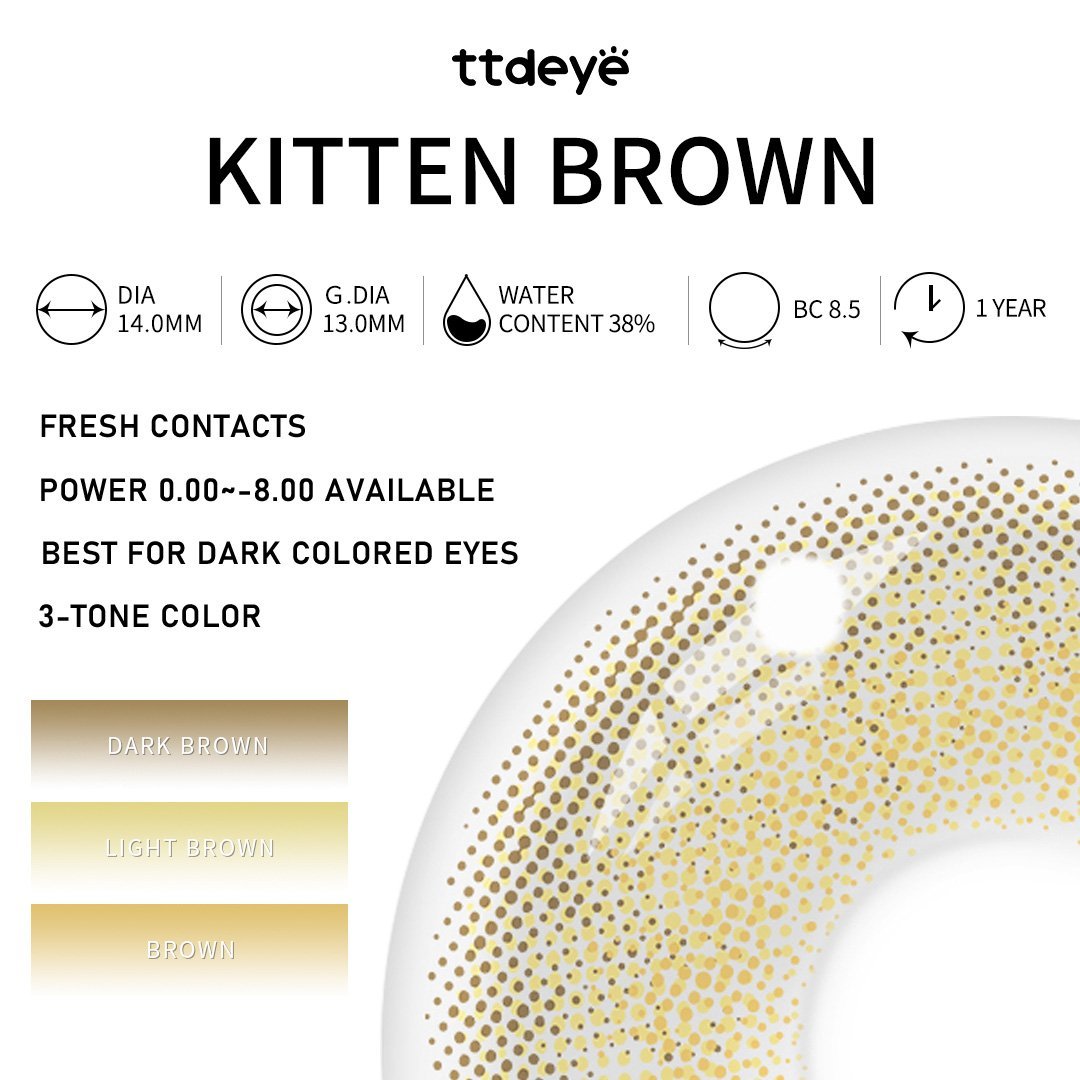 TTDeye Kitten Brown | 1 Year