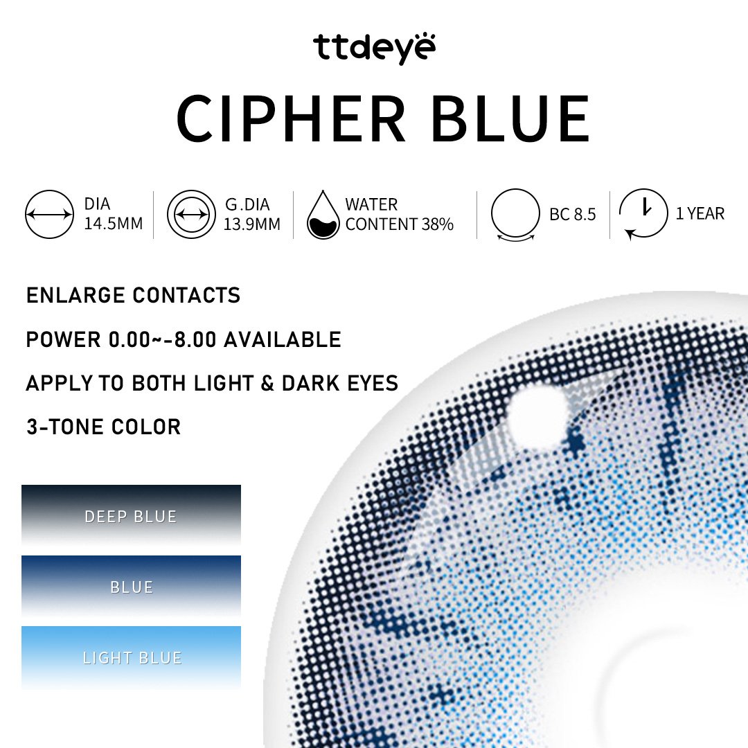 TTDeye Cipher Blue | 1 Year