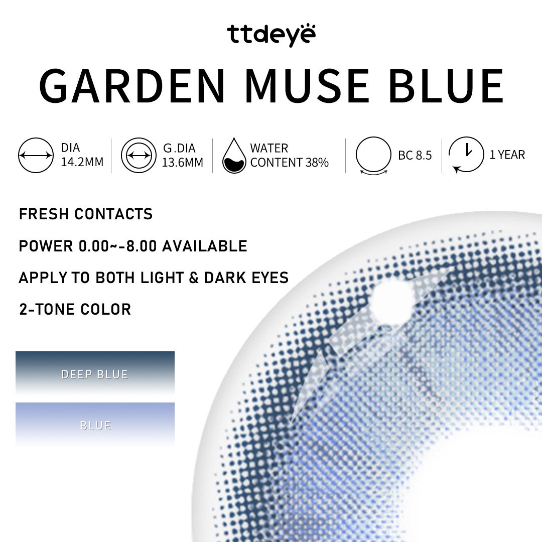 TTDeye Garden Muse Blue | 1 Year