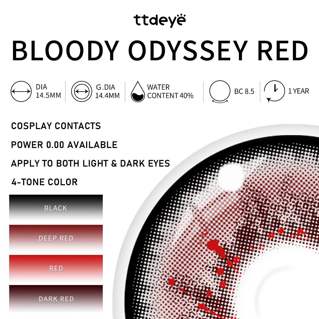 TTDeye Bloody Odyssey Red | 1 Year