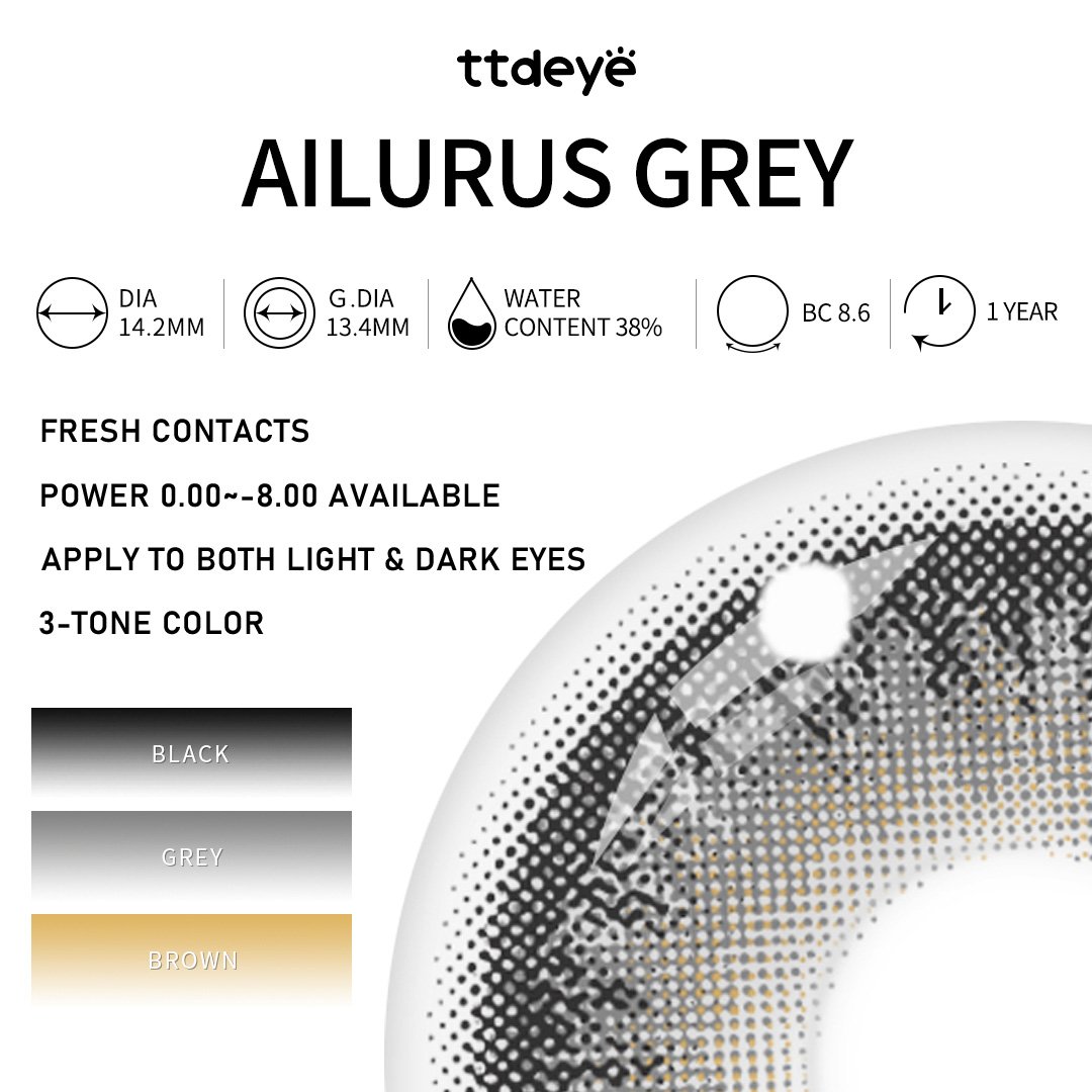 TTDeye Ailurus Grey | 1 Year