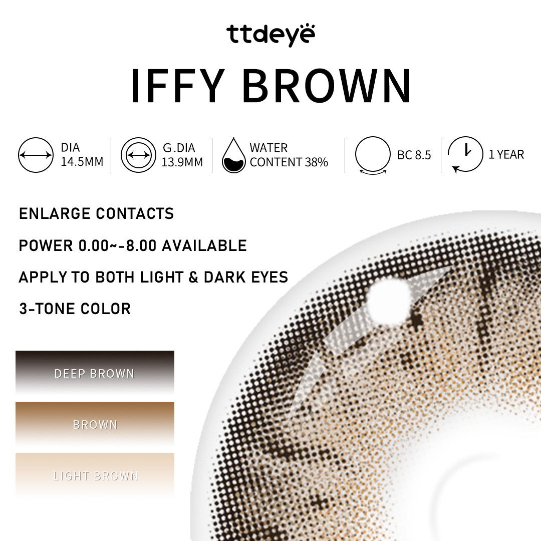 TTDeye Iffy Brown | 1 Year